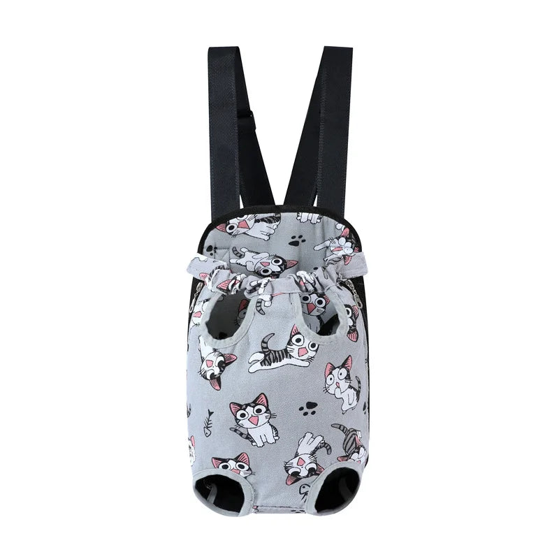 Bag Pet Double Shoulder Backpack