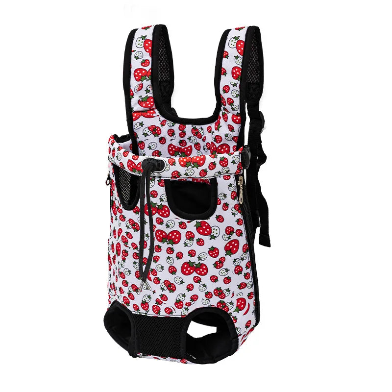 Bag Pet Double Shoulder Backpack