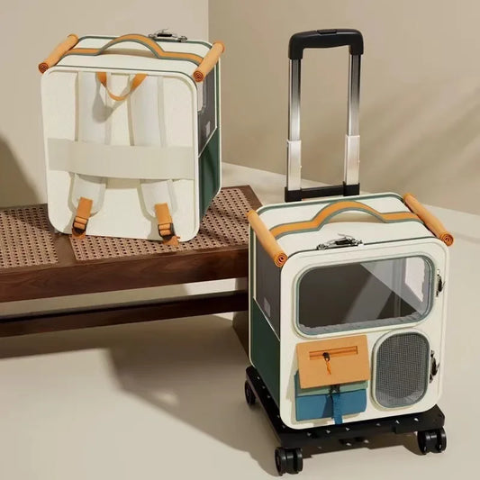 Extra Large Portable Pet Trolley Case