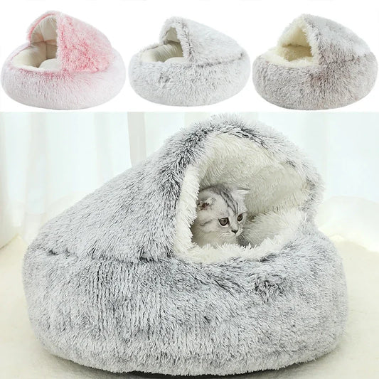 Plush Pet Bed for Small Dog & Cats