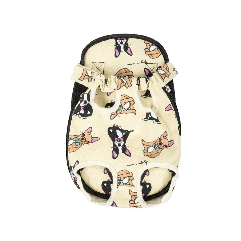 Bag Pet Double Shoulder Backpack