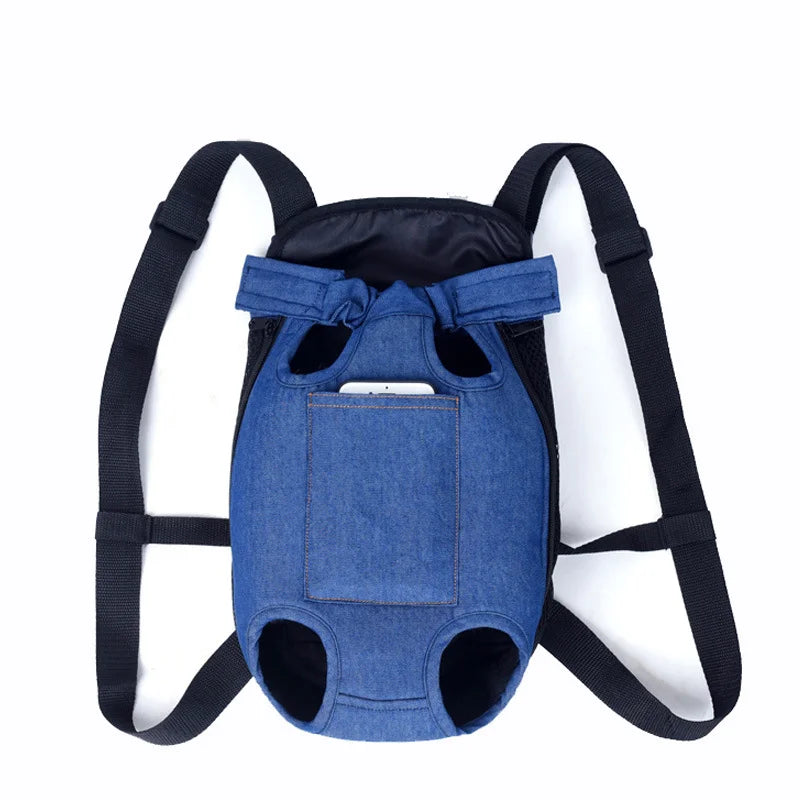 Bag Pet Double Shoulder Backpack